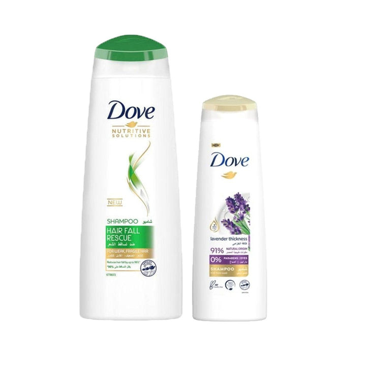 Dove Hair Fall Rescue + Lavender Shampoo - 400ml+180ml - Pinoyhyper