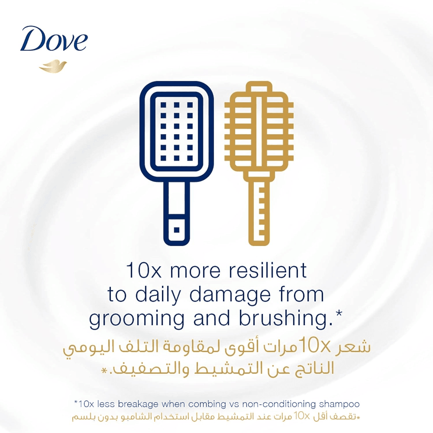 Dove Intensive Repair Shampoo - 400ml+200ml - Pinoyhyper