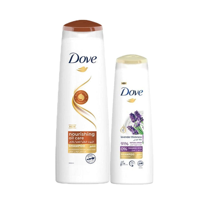 Dove Nourishing Oil Care + Lavender Shampoo - 400ml+180ml - Pinoyhyper