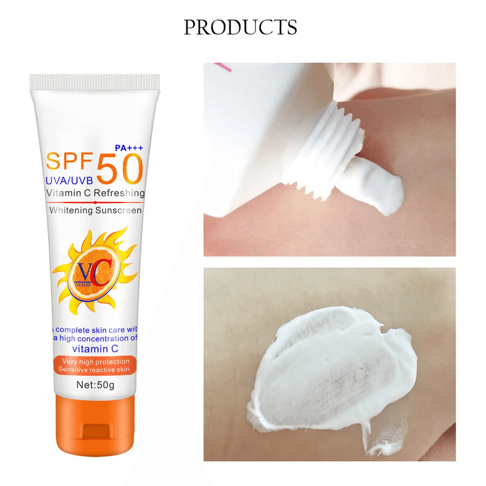 Disaar Vitamin C Refreshing Brightening Sunscreen SPF 50 - 50g