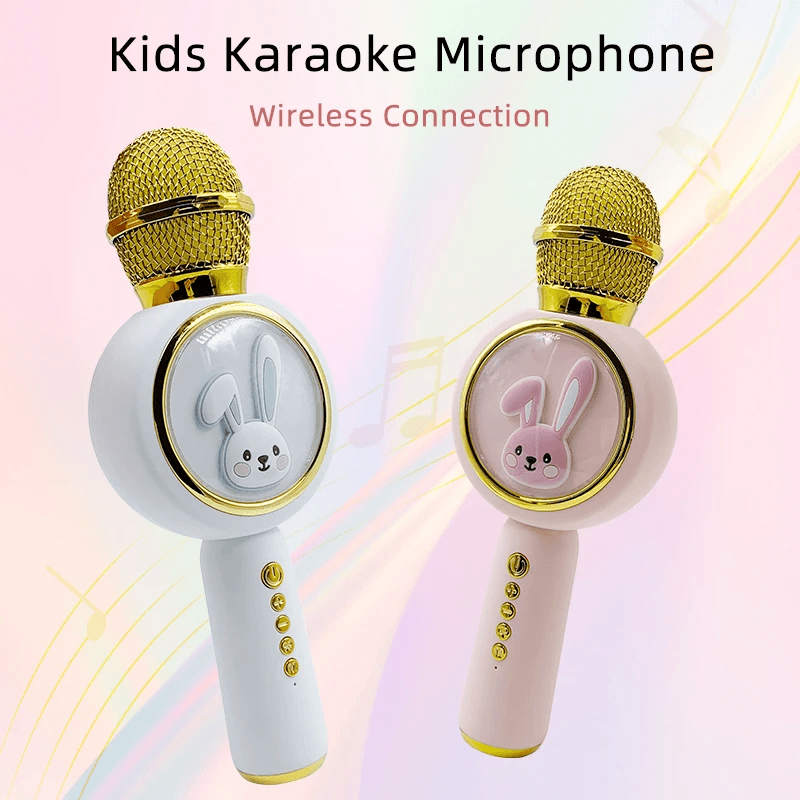 Baby Rabbit Karaoke Speaker Microphone - X6