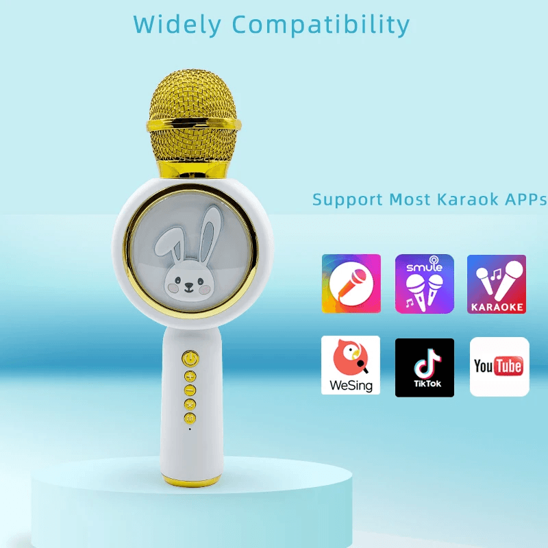 Baby Rabbit Karaoke Speaker Microphone - X6