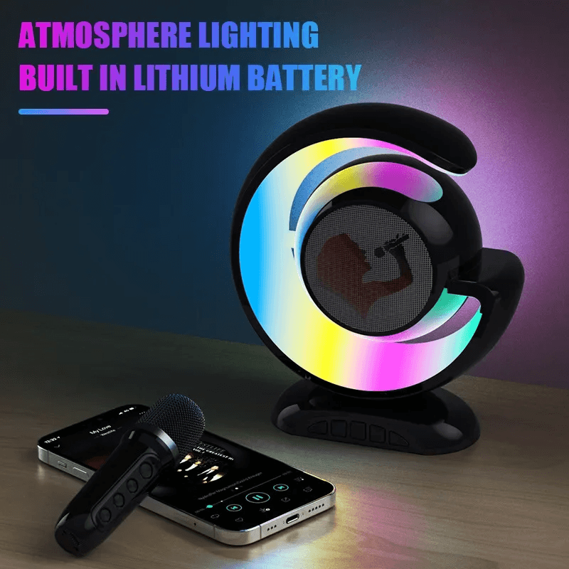 Light Show Karaoke Portable Wireless Speaker Cl-110
