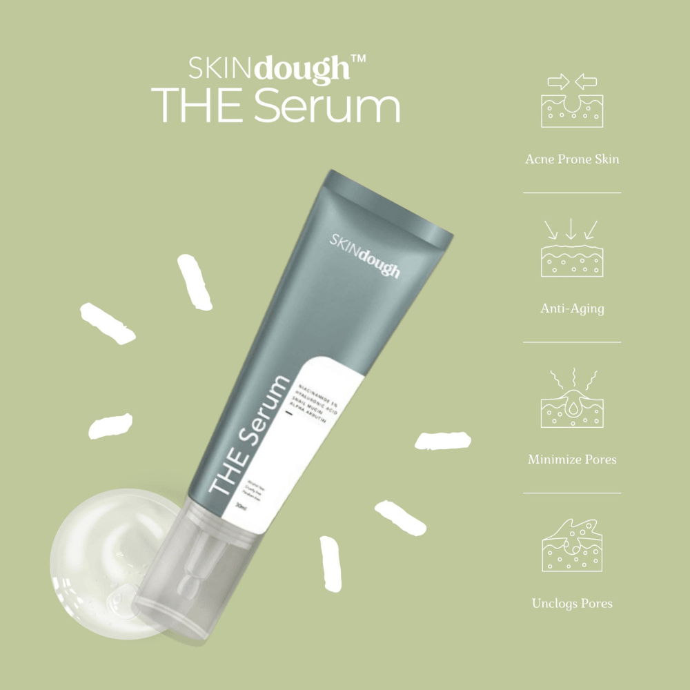SKIN dough The Serum (Niacinamide 5% + Snail + HA + Alpha Arbutin) - 30ml