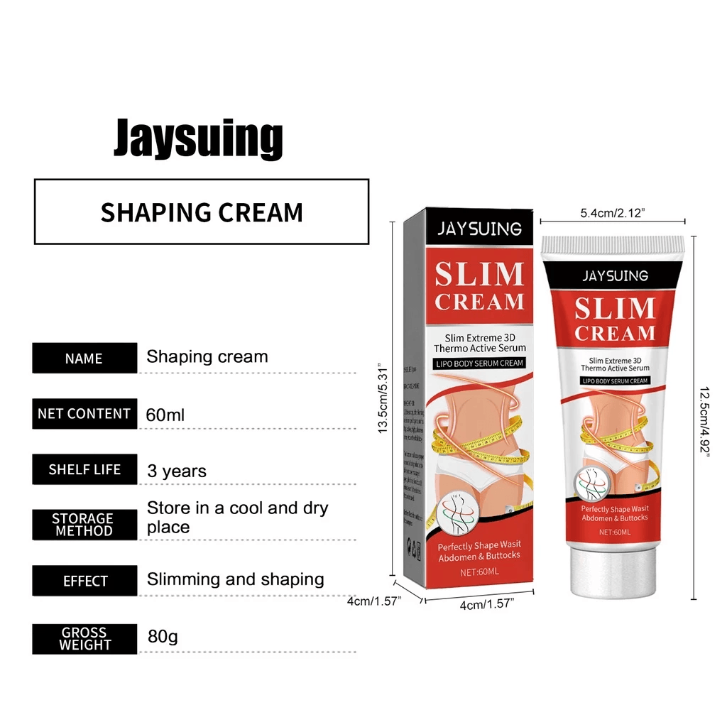 Jaysuing Fat Burning Shaping Slimming Cream - 60ml