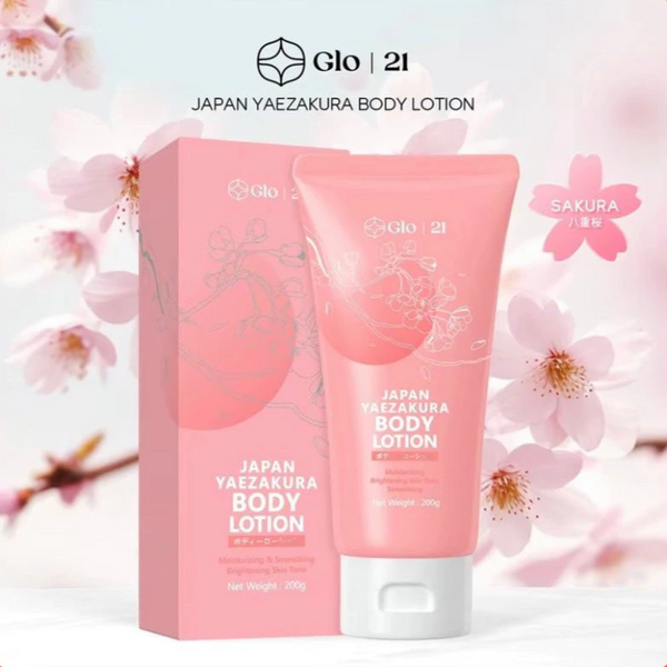 Glo21 Japan Yaezakura Anti-Aging Body Lotion - 200g