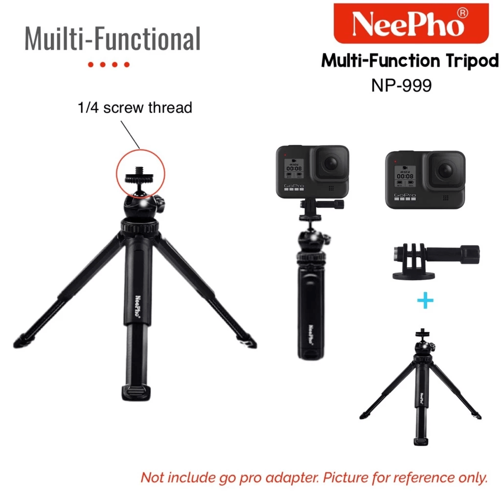 حامل ثلاثي القوائم متعدد الوظائف من NeePho NP-999