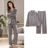 Women's Soft Cotton Long Sleeve Pajamas Set - 7503