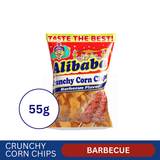 Alibaba Crunchy Corn Chips Barbecue Flavor - 55g