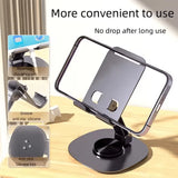 حامل سطح مكتب معدني دوار 360 للهاتف والكمبيوتر اللوحي من Soloffer HL-22
