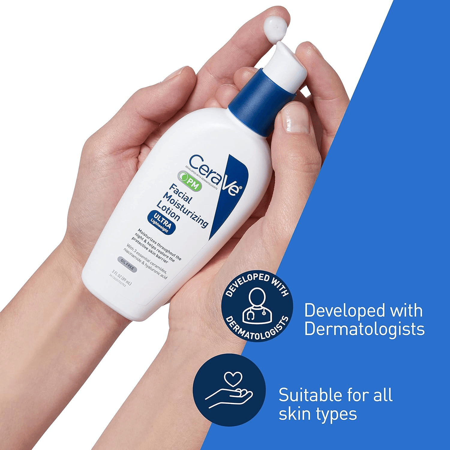 CeraVe PM Facial Moisturizing Lotion - 89ml – Pinoy Hyper Kuwait