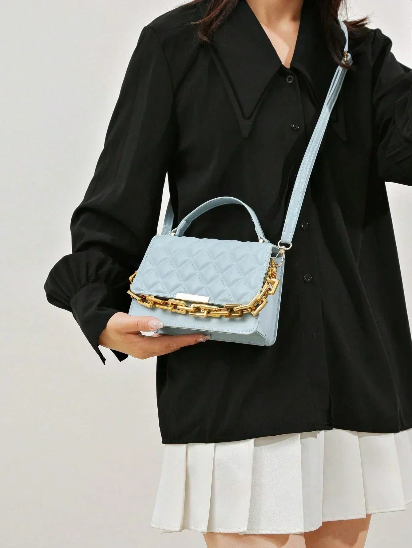 Women's Luxury Fashionable Crossbody Bag - 9876