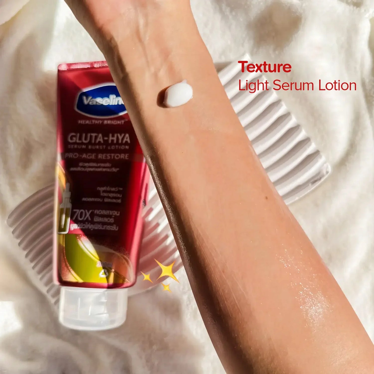 Hyper Lotion Vaseline Gluta-Hya Serum Burst Lotion Pro-Age Restore - 300ml – Pinoy ...
