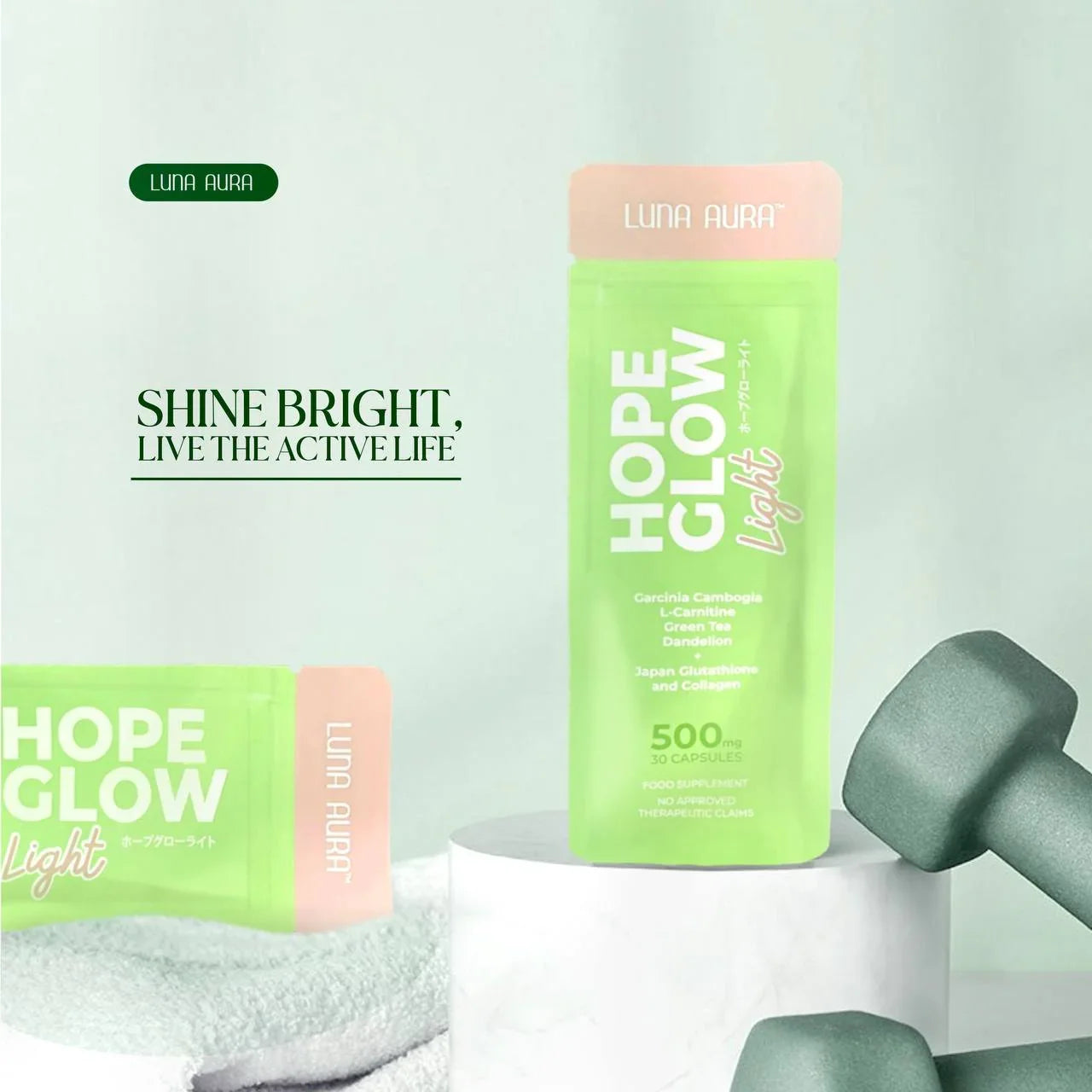 Luna Aura Hope Glow Light - 30s