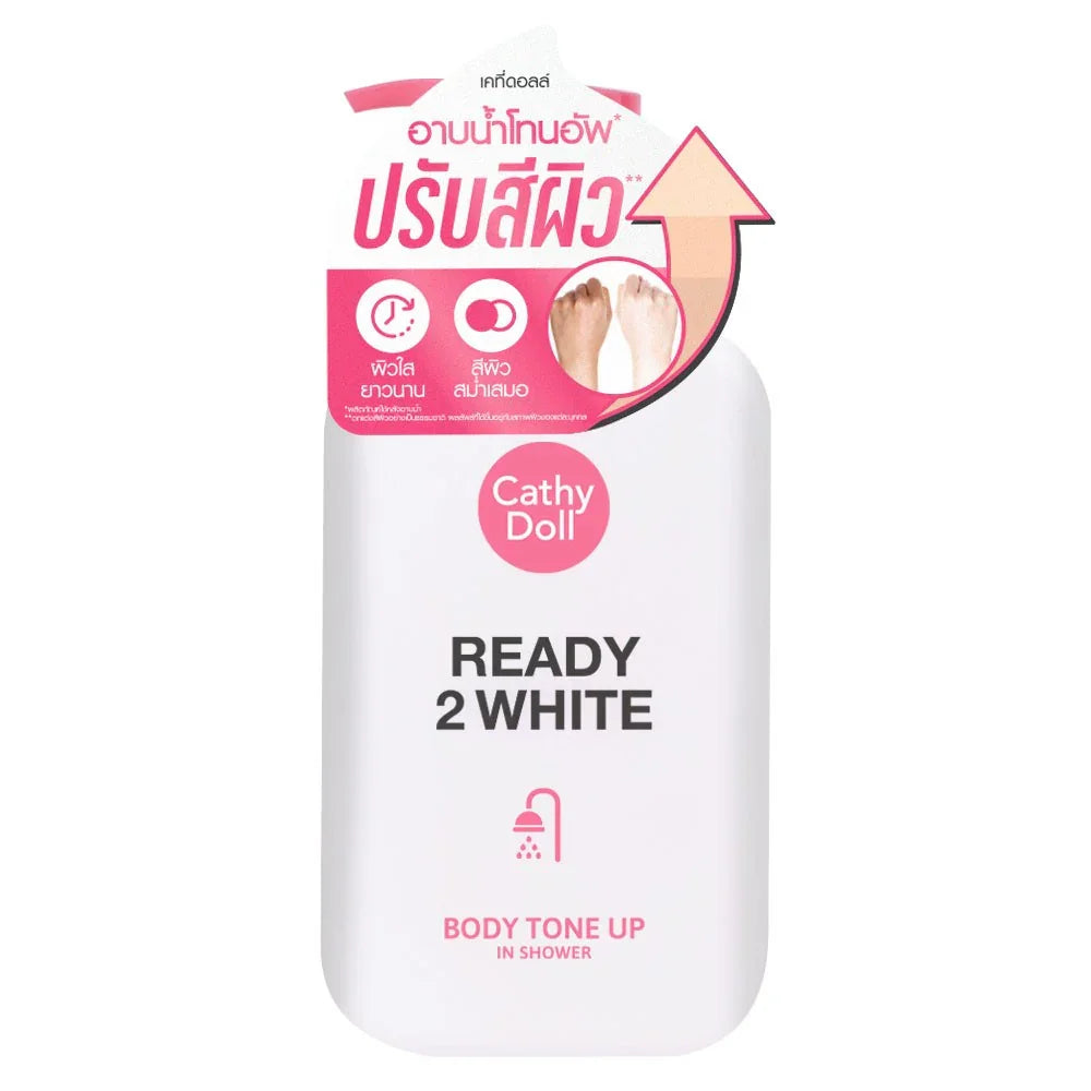 Cathy Doll Ready 2 White Body Tone Up In Shower Thailand - 400ml