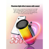 مكبر صوت بلوتوث محمول Brodu Bass Plus RGB طراز BTS-1953