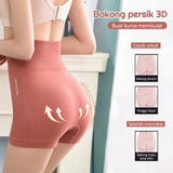 Naqiyayabei High Waisted Solid Waist Shapewear Underwear - 694#