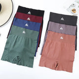 Naqiyayabei High Waisted Solid Waist Shapewear Underwear - 694#