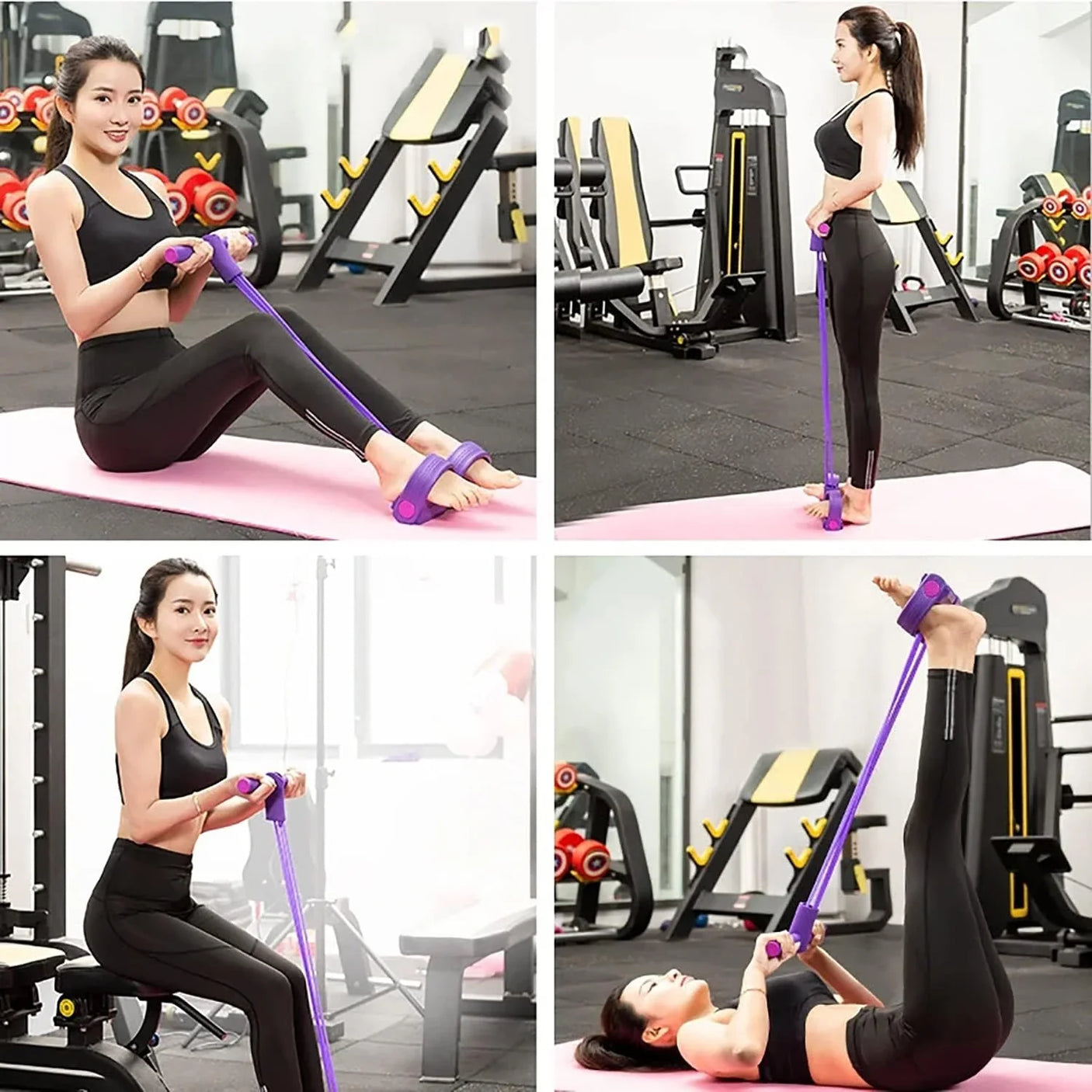 Pull Rope Full Body Fitness Exerciser