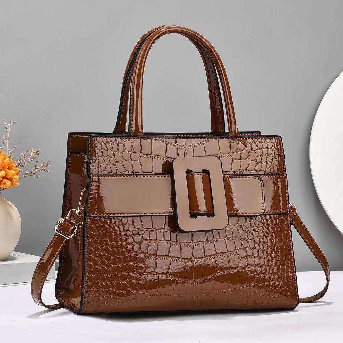Women's Luxury Korean Design Crossbody Bag - 81215
