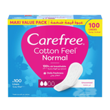 Carefree Cotton Feel Normal Panty Liners - 100s (Maxi Value Pack)