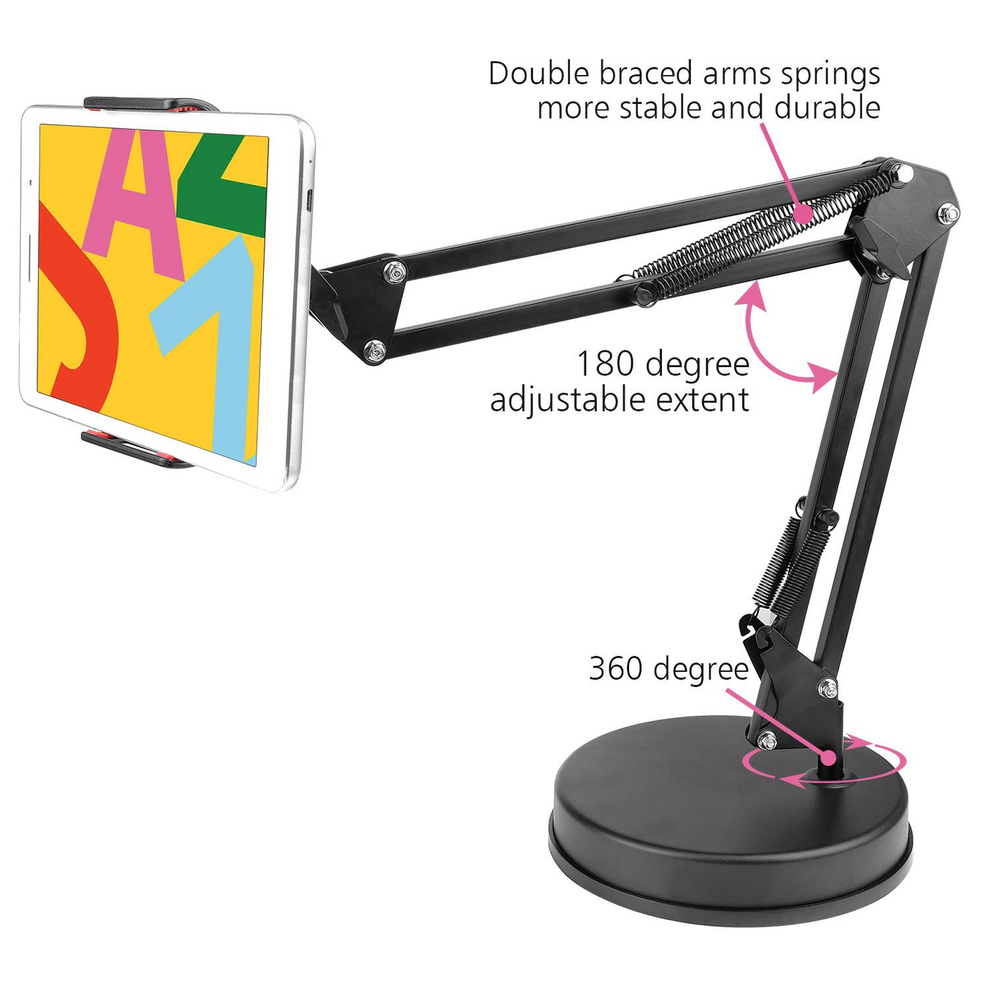 Multifunctional Metal Professional iPad and Mobile Stand