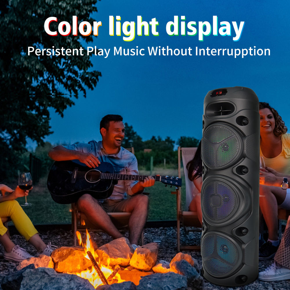 Sing-e Multimedia 8 Inch Party Super Bass Speaker - ZQS8308