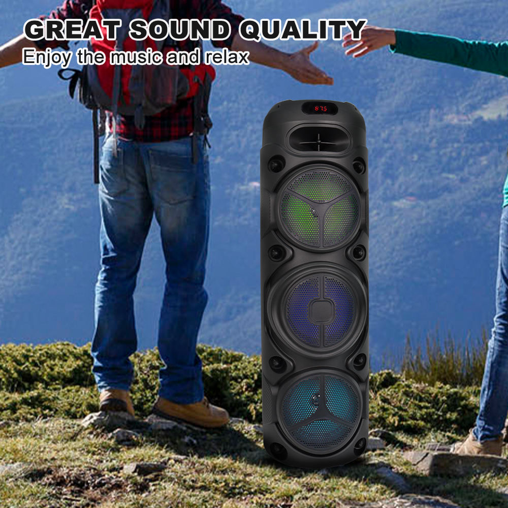 Sing-e Multimedia 8 Inch Party Super Bass Speaker - ZQS8308