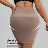 High Waisted Hip Lift Shapewear Seamless Comfort Skirt - ABC667