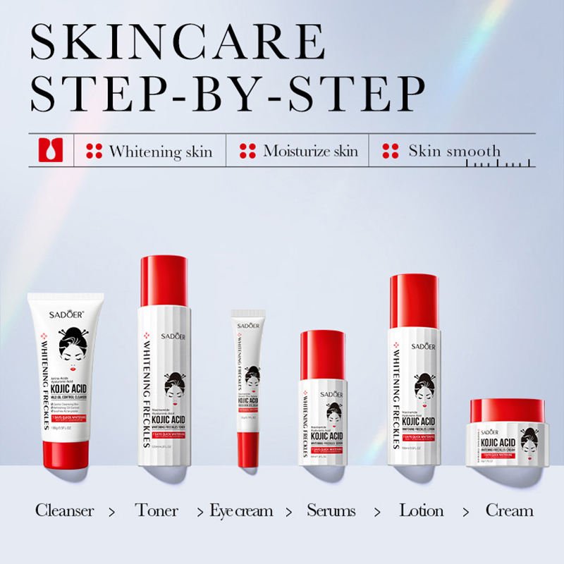 Sadoer Kojic Acid Anti-Freckles - 6 Pcs Set