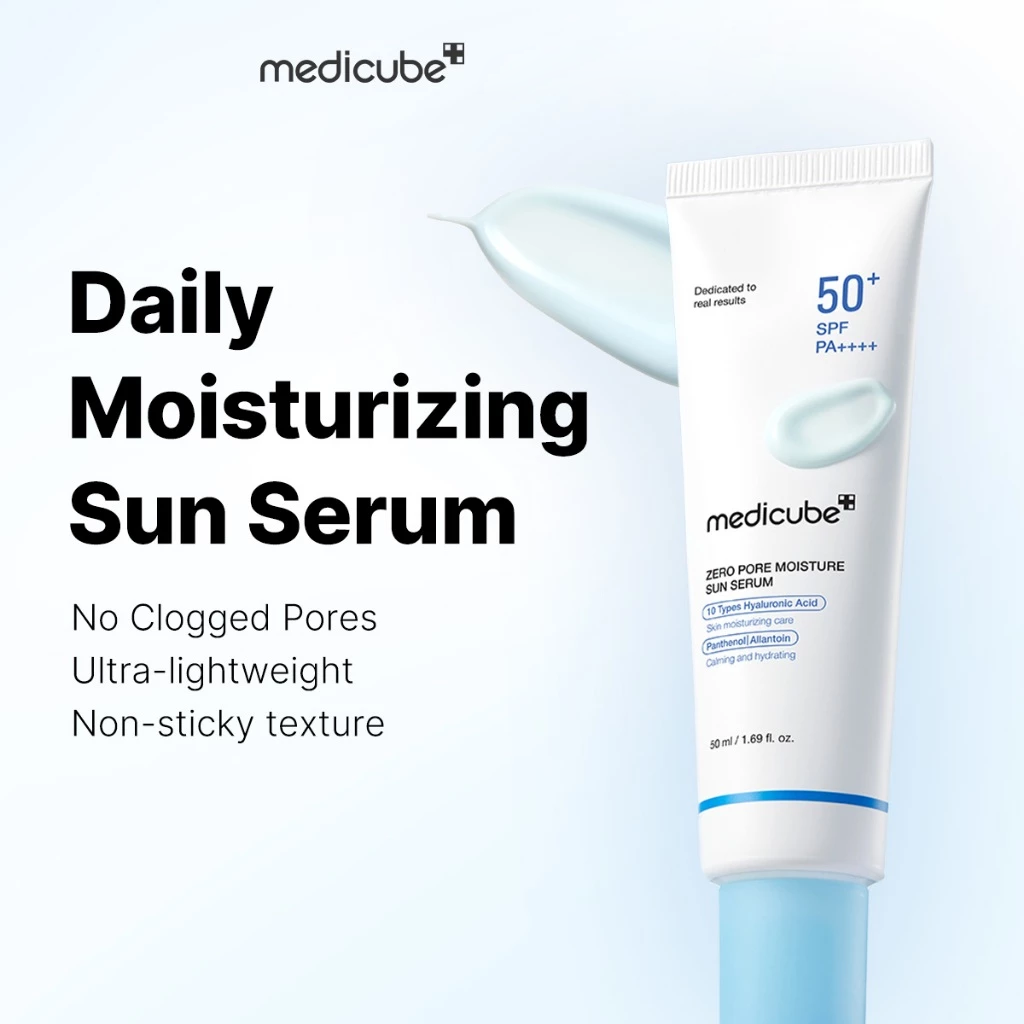 Medicube Zero Pore Moisture Sun Serum SPF 50+ - 50ml