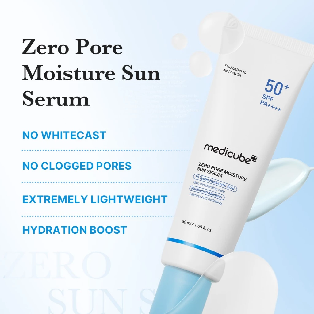 Medicube Zero Pore Moisture Sun Serum SPF 50+ - 50ml