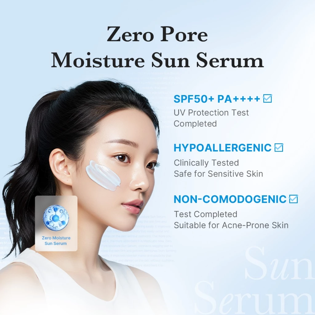 Medicube Zero Pore Moisture Sun Serum SPF 50+ - 50ml
