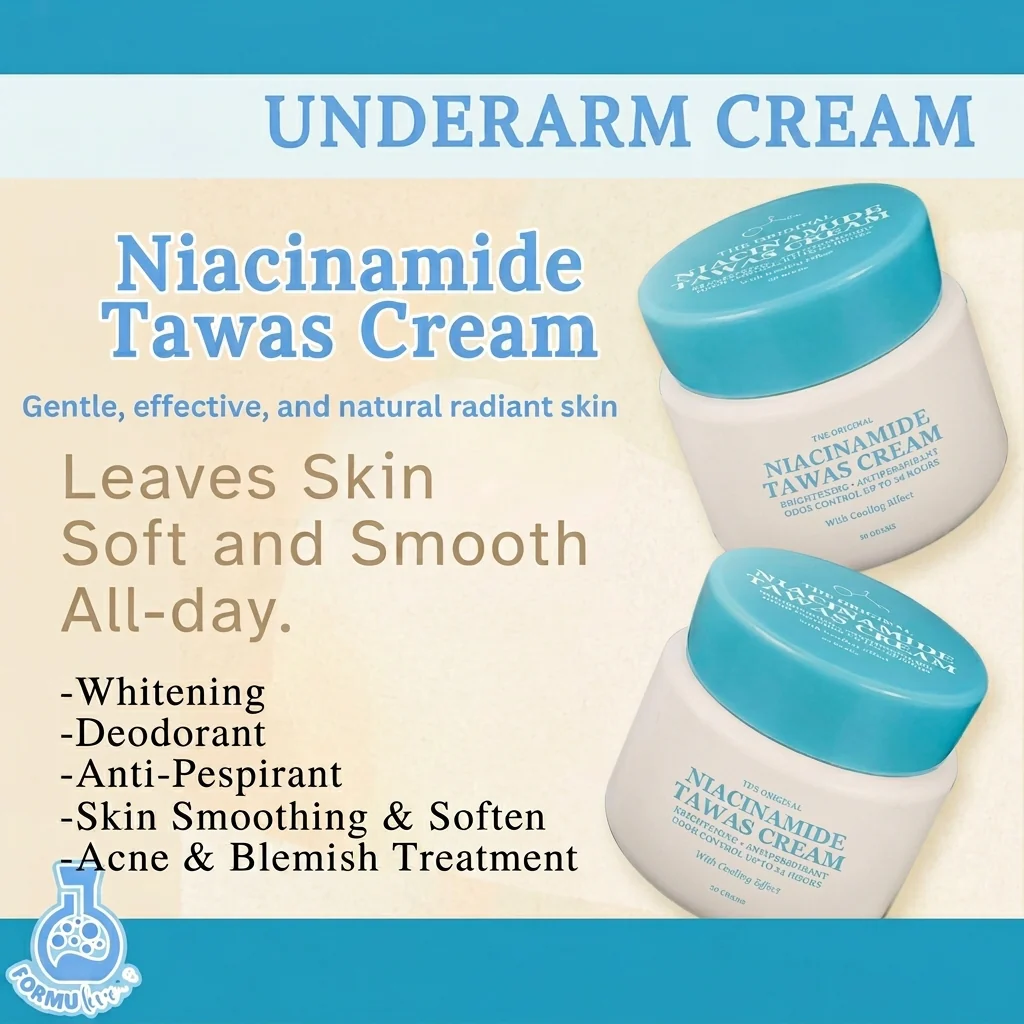 The Original Niacinamide Tawas Underarm Cream - 50g