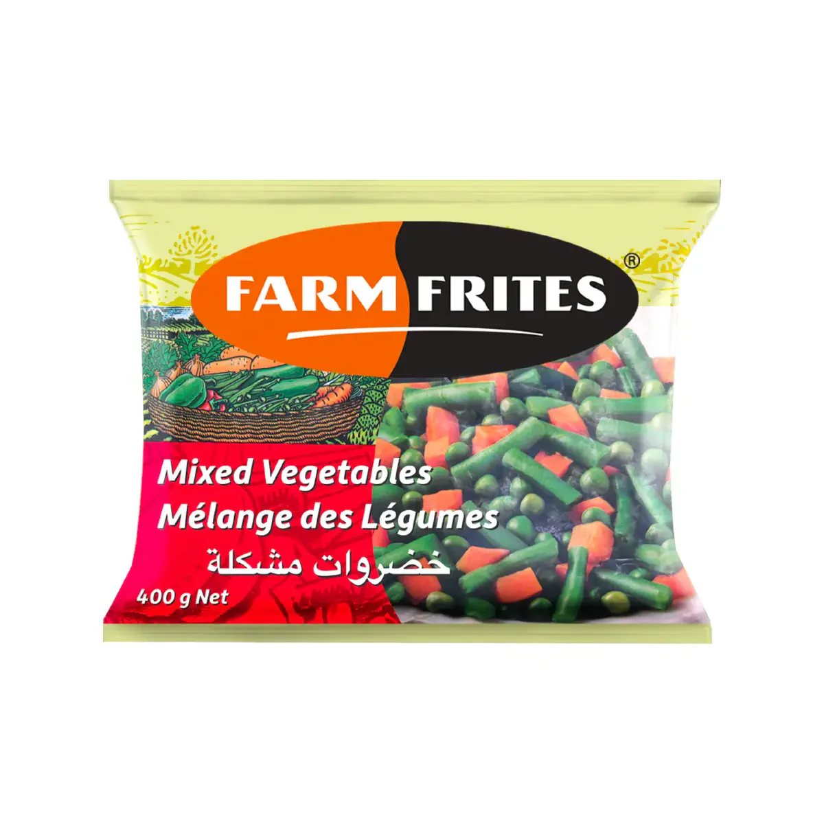 Farm Frites Mixed Vegetables - 400g (Frozen)