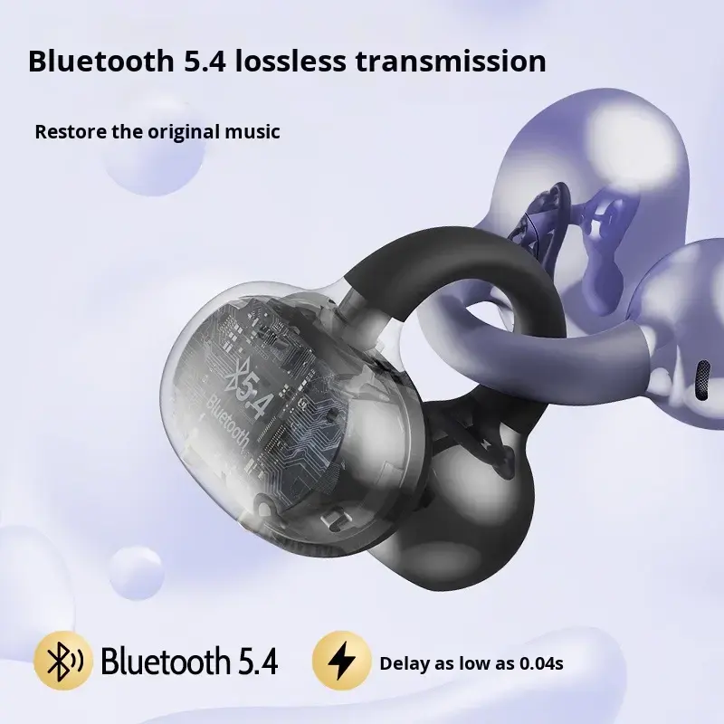 Stereo Music True Wireless Clip On Earbuds - Q88