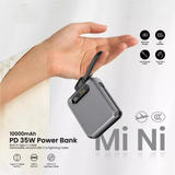 HMT 35W Mini Fast Charging Power Bank 10000mAh PB-1001
