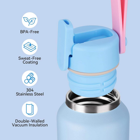 Double Wall Vacuum Insulated Water Bottle - KD16B (480ml)
