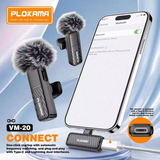 Plokama Wireless Microphone For Live Show Interview & Vlog VM-20