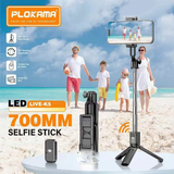 Plokama Live Streaming Bracket Tripod & Wireless Selfie Stick - K5