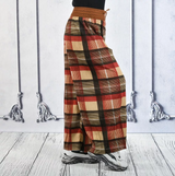 Women's GEPAIMEILIN Belt Wide-Leg Palazzo Pants K-BP-4