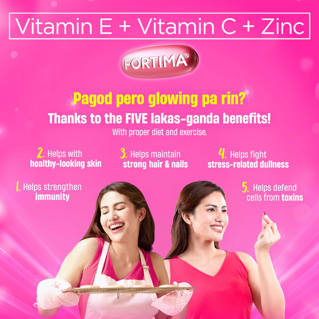 Fortima Vitamin E + Vitamin C + Zinc - 30s