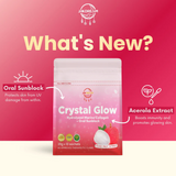 JRK Dream Crystal Glow Lychee Fruit Extract Drink - 10 Sachets x 20g