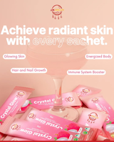 JRK Dream Crystal Glow Lychee Fruit Extract Drink - 10 Sachets x 20g