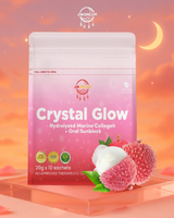 JRK Dream Crystal Glow Lychee Fruit Extract Drink - 10 Sachets x 20g