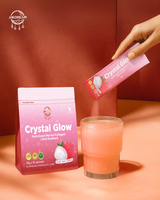 JRK Dream Crystal Glow Lychee Fruit Extract Drink - 10 Sachets x 20g
