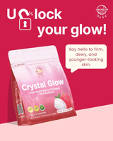 JRK Dream Crystal Glow Lychee Fruit Extract Drink - 10 Sachets x 20g
