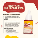 Pretty Jin Red Peptide Dose Serum - 30ml