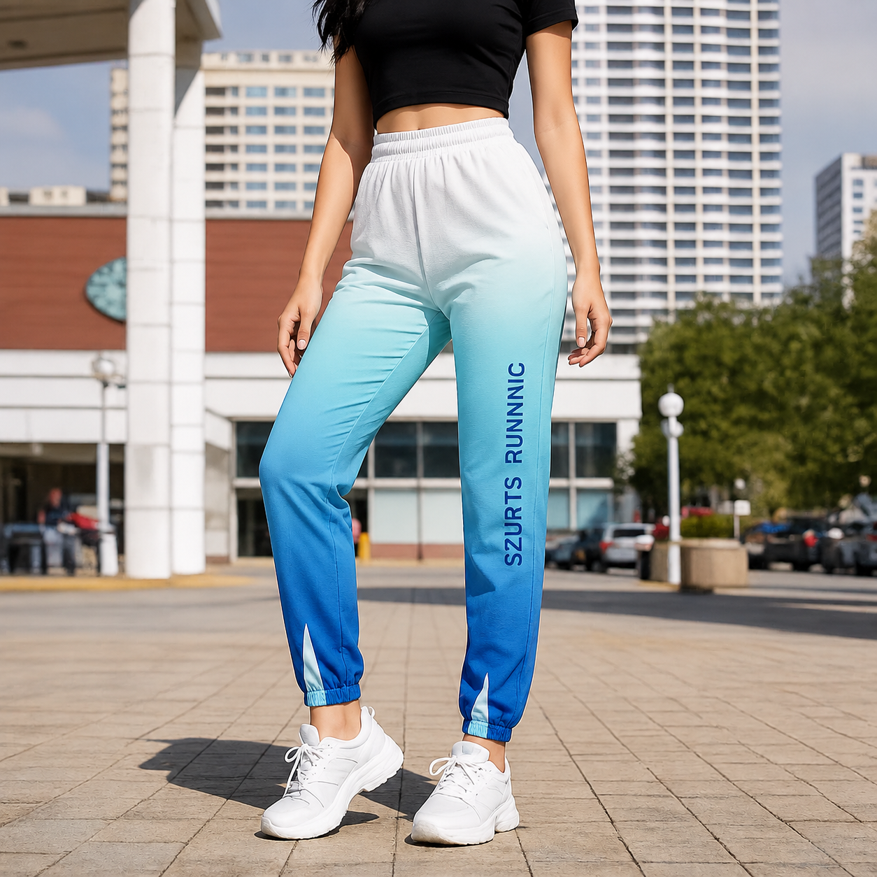 Women's Gradient Ombre Joggers - DCX9598