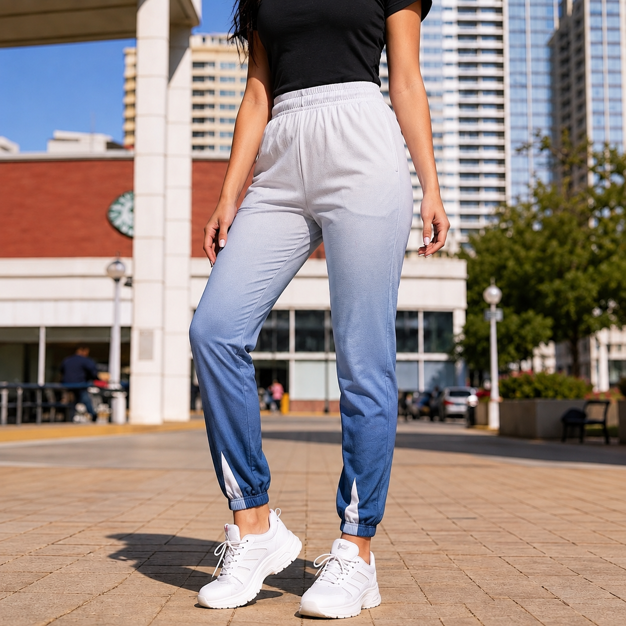 Women's Gradient Ombre Joggers - DCX9598